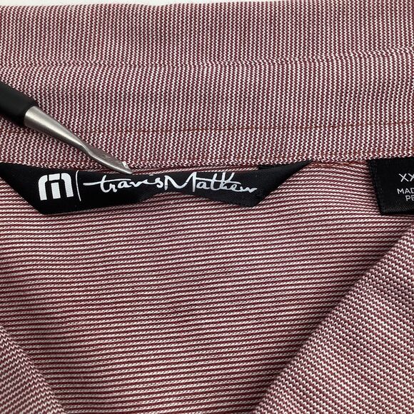 Travis Mathew Mens Short Sleeve Pima Cotton Blend Golf Polo Size XXL - Picture 4 of 10